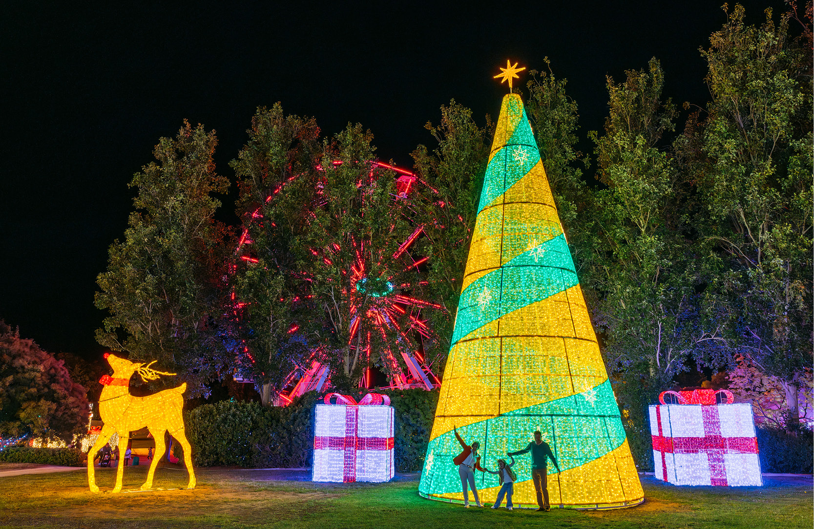 Christmas Lights Spectacular Hunter Valley Gardens